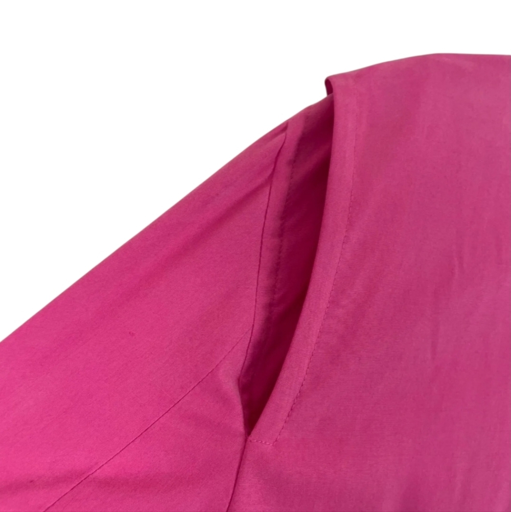 Like New Lauren Ralph Lauren 100% Silk Pink Jacket Small Lightweight - Picture 8 of 16